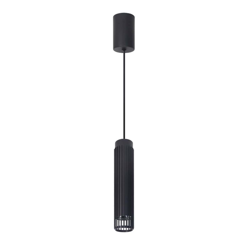 Candelabro suspenso VERTICAL 1xGU10/8W/230V preto