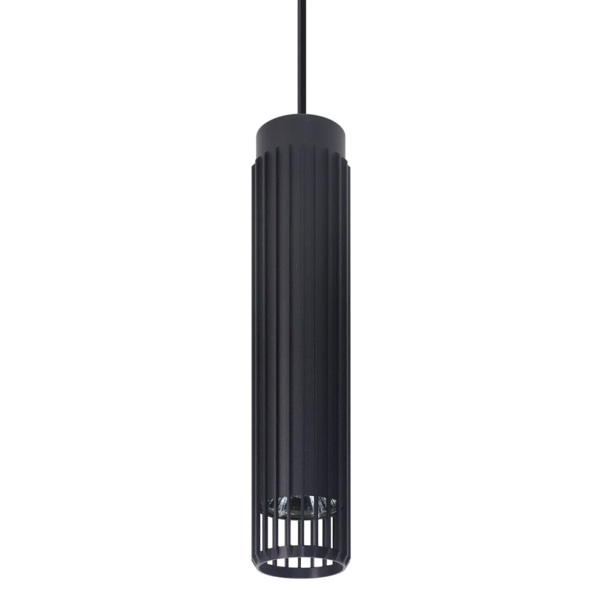 Candelabro suspenso VERTICAL 1xGU10/8W/230V preto