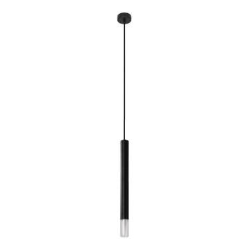 Candelabro suspenso VIZIER 1xG9/40W/230V preto