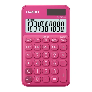 Casio - Calculadora de bolso 1xLR54 rosa