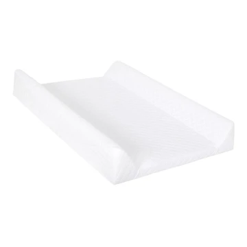 CebaBaby - Tapete de mudança com placa fixa bilateral COMFORT 50x70 cm branco