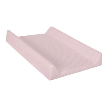 CebaBaby - Tapete de mudança com placa fixa bilateral COMFORT 50x70 cm rosa