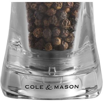Cole&Mason - Conjunto de moedores de sal grosso e pimenta CRYSTAL 2 pçs 12,5 cm