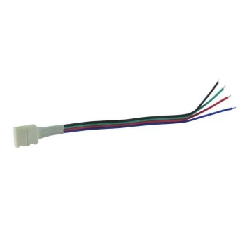 Conector diâmetro RGB Tira LED