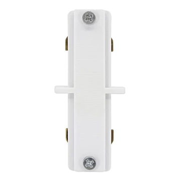 Conector para iluminação em sistema de carril CONNECTOR RS WHITE tipo flat