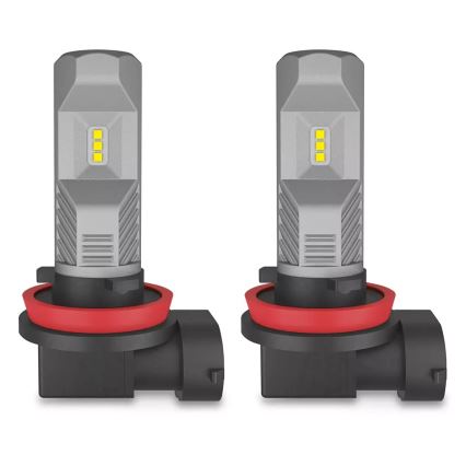 CONJUNTO 2x LED Lâmpada de carro H8/H11/H16 PGJ19-X/8,2W/12V 6000K - Osram