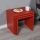 CONJUNTO 3x Mesa de centro vermelho