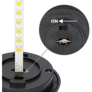 CONJUNTO 4x  Candeeiro solar LED 4xLED/3,6V IP44