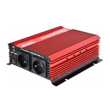 Conversor de voltagem CARSPA 1000W/24/230V + USB