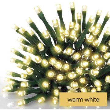 Corrente de Natal exterior LED 120xLED/17m IP44 branco quente