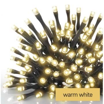 Corrente de Natal exterior LED 80xLED/6,1m IP44 branco quente