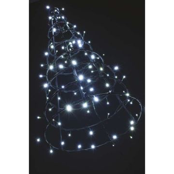 Corrente de Natal Exterior LED CHAIN 40xLED 9m IP44 branco frio