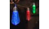 Corrente de Natal LED 10xLED/2xAA 2,2m multicolor