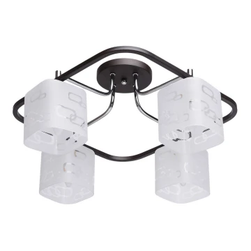 De Markt - Candelabro integrado ALPHA 4xE14/60W/230V