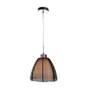 Deko-Light 342026 - Candeeiro suspenso FILO 1xE27/60W/230V diâmetro 19 cm preto