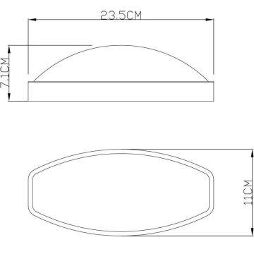 Deko-Light 731092 - Iluminação de parede exterior LED ERIDANI LED/13W/230V IP44 antracite