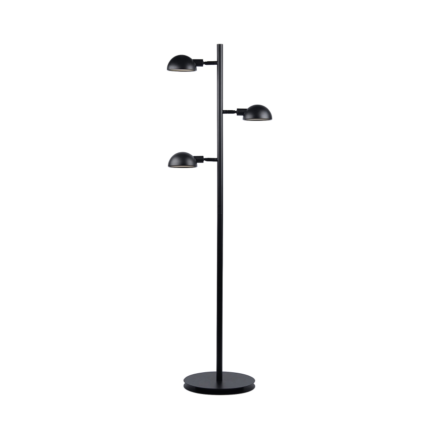 DFTP by Nordlux - Candeeiro de chão NOMI 3xE14/8W/230V preto