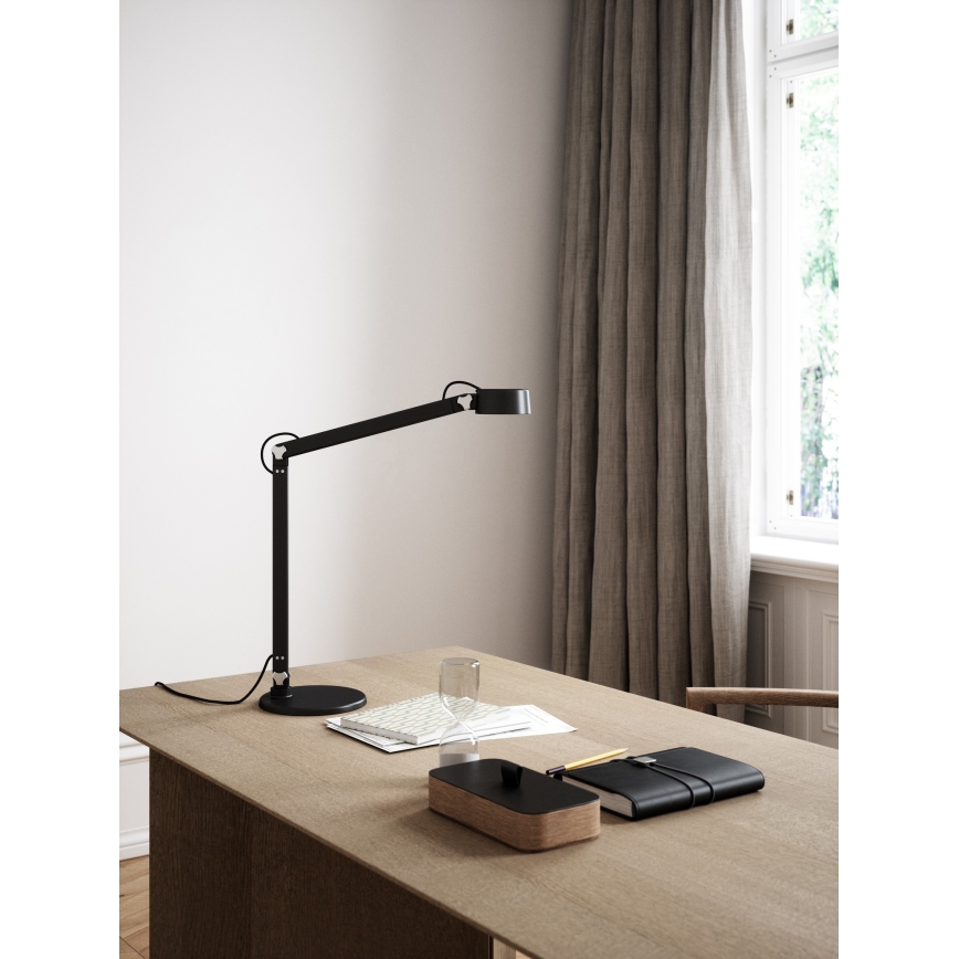 DFTP by Nordlux - Candeeiro de mesa táctil LED com regulação NOBU LED/9W/230V preto