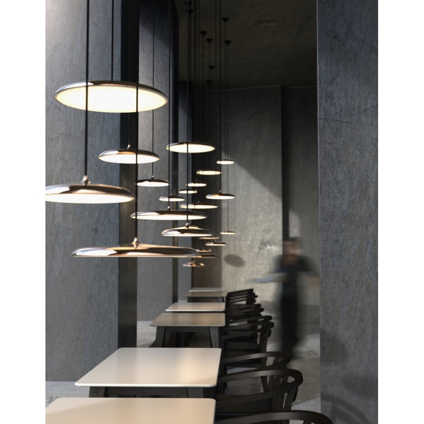 DFTP by Nordlux - Candeeiro suspenso LED com regulação ARTIST LED/14W/230V diâmetro 25 cm cobre