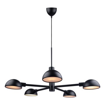 DFTP by Nordlux - Candeeiro suspenso NOMI 5xE14/8W/230V preto