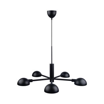 DFTP by Nordlux - Candeeiro suspenso NOMI 5xE14/8W/230V preto