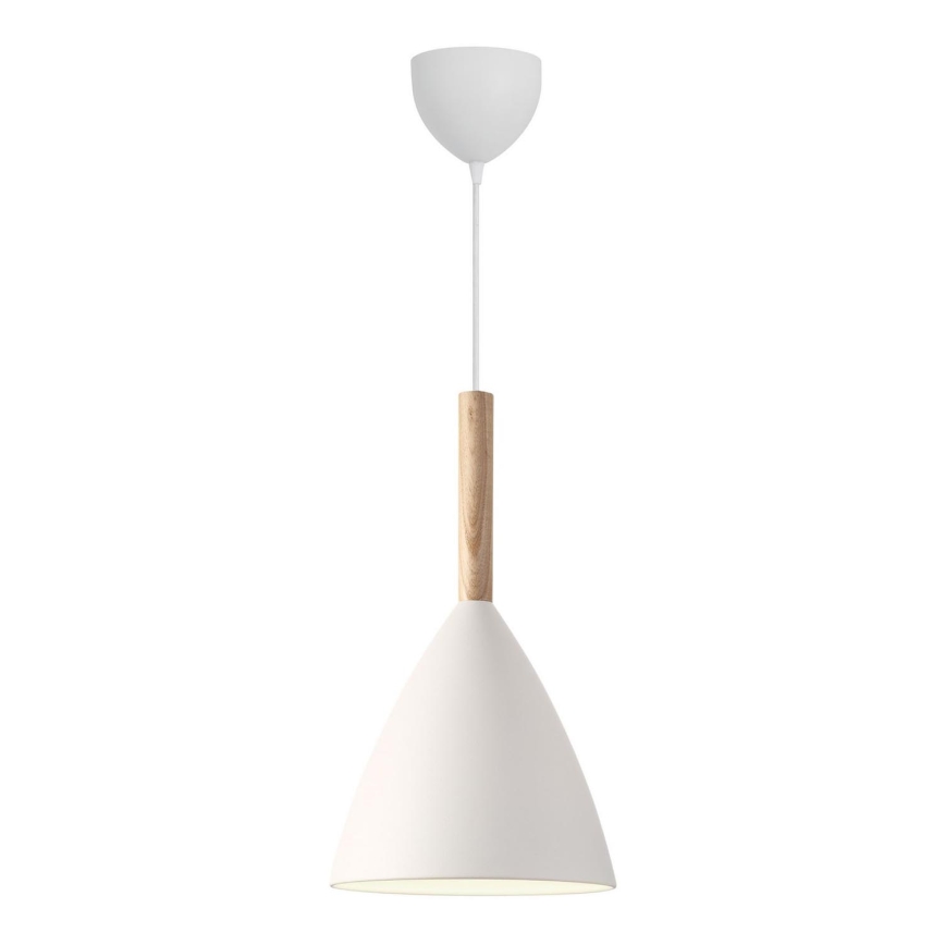 DFTP by Nordlux - Candeeiro suspenso PURE 1xE27/40W/230V diâmetro 20 cm branco/cinza