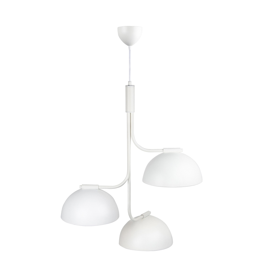 DFTP by Nordlux - Candeeiro suspenso TULLIO 3xE14/25W/230V branco