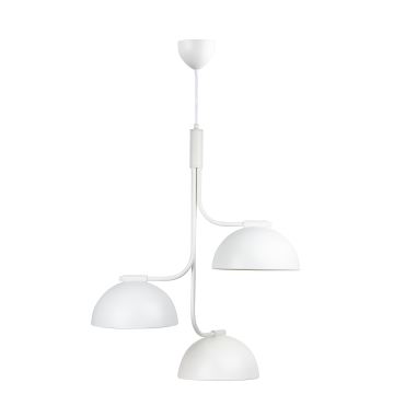 DFTP by Nordlux - Candeeiro suspenso TULLIO 3xE14/25W/230V branco