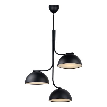 DFTP by Nordlux - Candeeiro suspenso TULLIO 3xE14/25W/230V preto