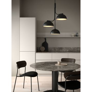 DFTP by Nordlux - Candeeiro suspenso TULLIO 3xE14/25W/230V preto