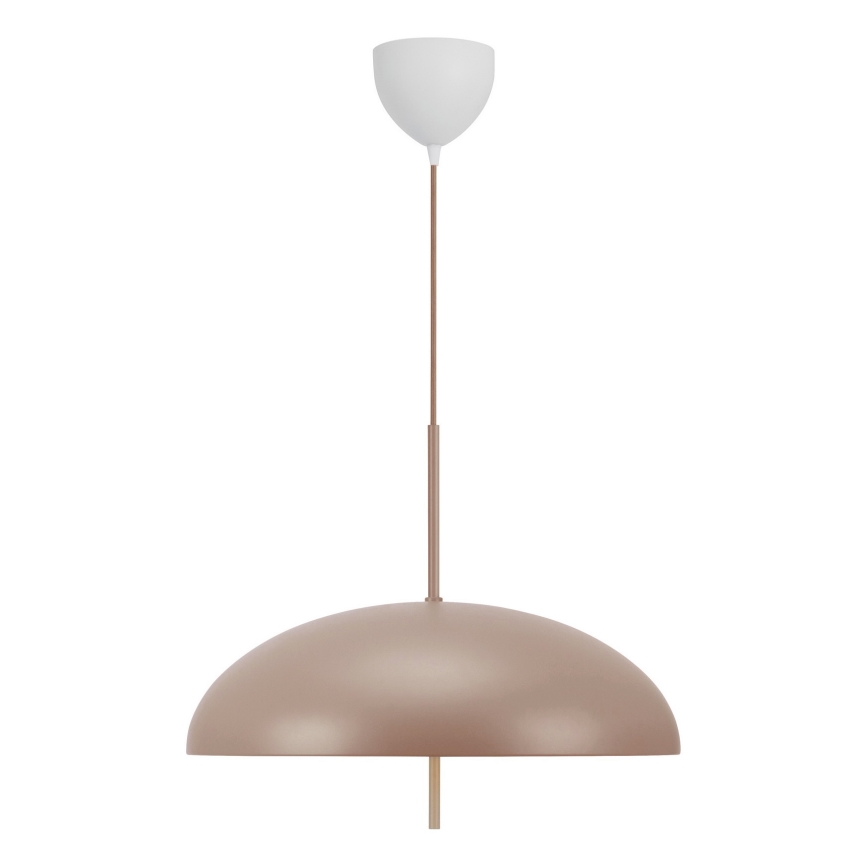 DFTP by Nordlux - Candeeiro suspenso VERSALE 2xE27/15W/230V castanho