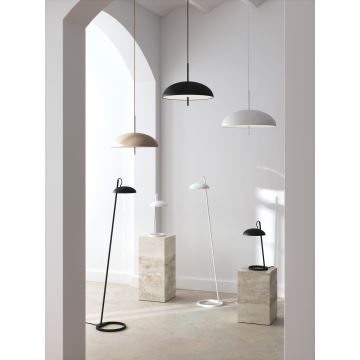 DFTP by Nordlux - Candeeiro suspenso VERSALE 2xE27/15W/230V castanho