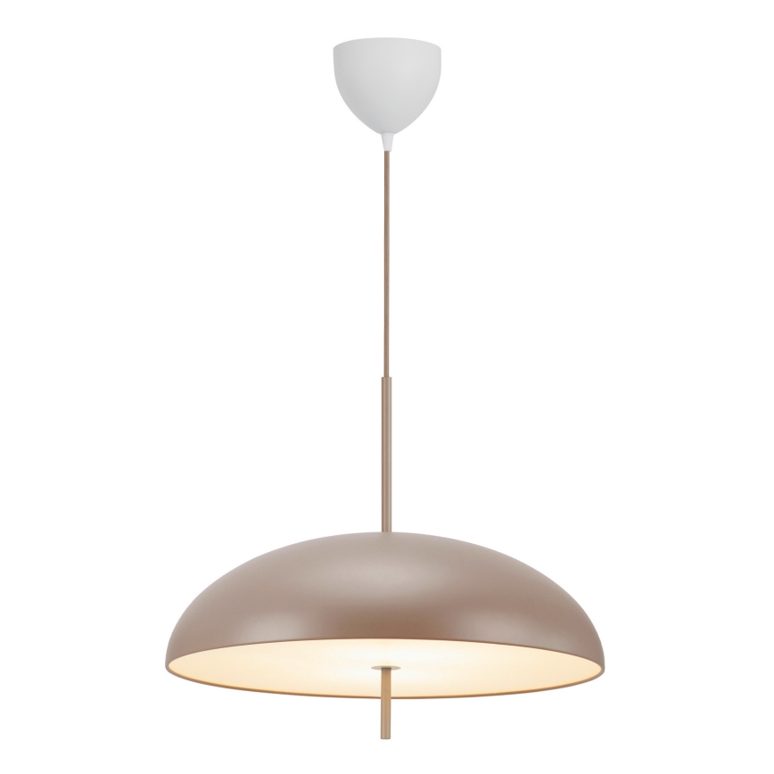 DFTP by Nordlux - Candeeiro suspenso VERSALE 2xE27/15W/230V castanho