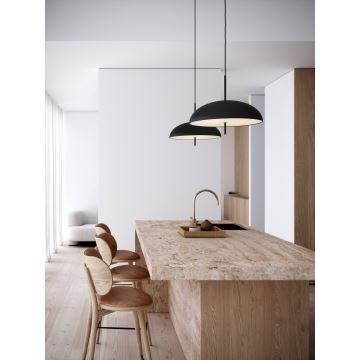 DFTP by Nordlux - Candeeiro suspenso VERSALE 2xE27/15W/230V preto