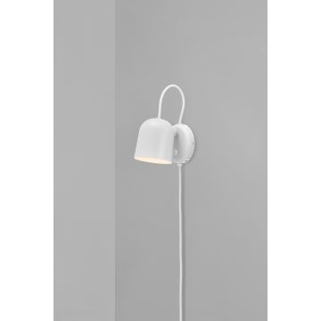 DFTP by Nordlux - Foco de parede com USB port ANGLE 1xGU10/25W/230V branco