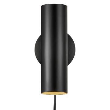 DFTP by Nordlux - Foco de parede MIB 1xGU10/8W/230V preto