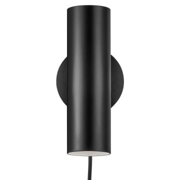 DFTP by Nordlux - Foco de parede MIB 1xGU10/8W/230V preto