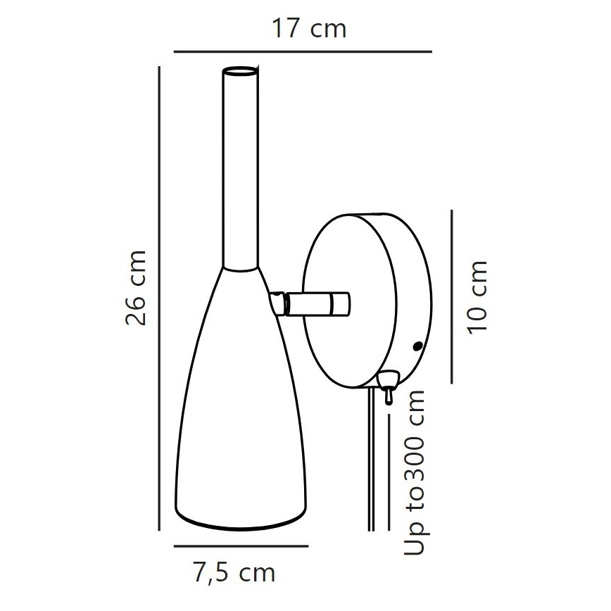 DFTP by Nordlux - Foco de parede PURE 1xGU10/8W/230V branco