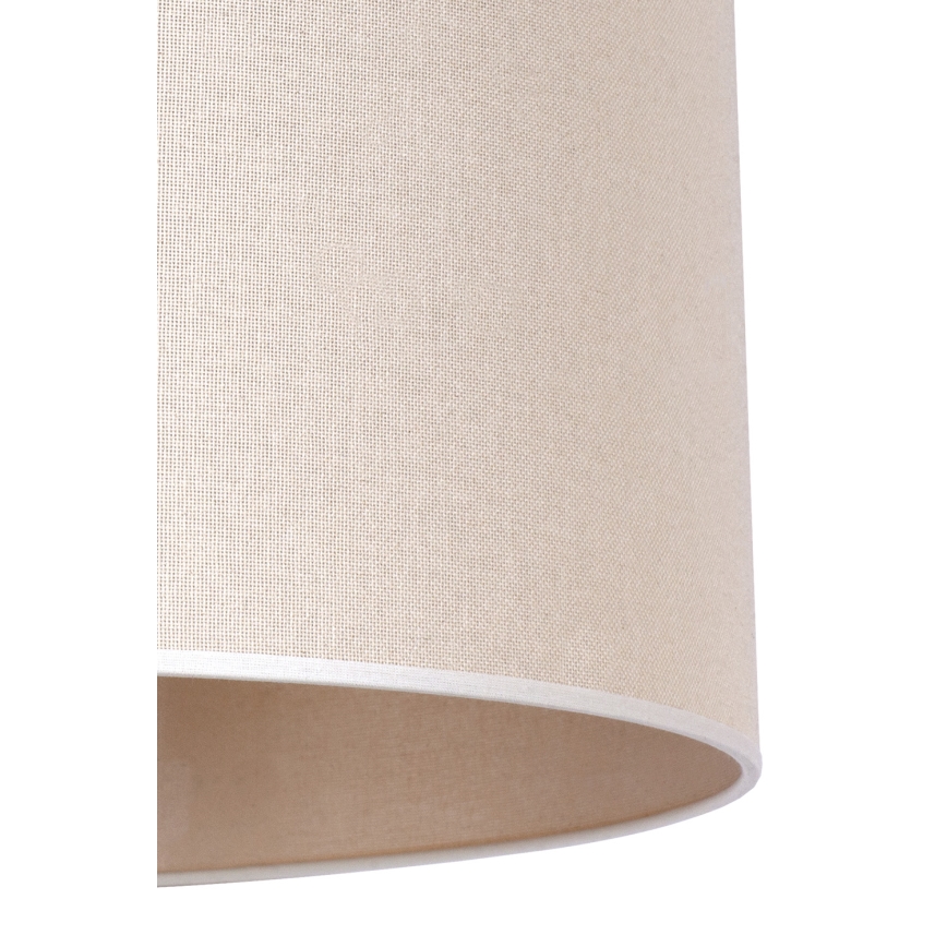 Duolla - Candeeiro de chão 1xE27/60W/230V diâmetro 44 cm creme/branco