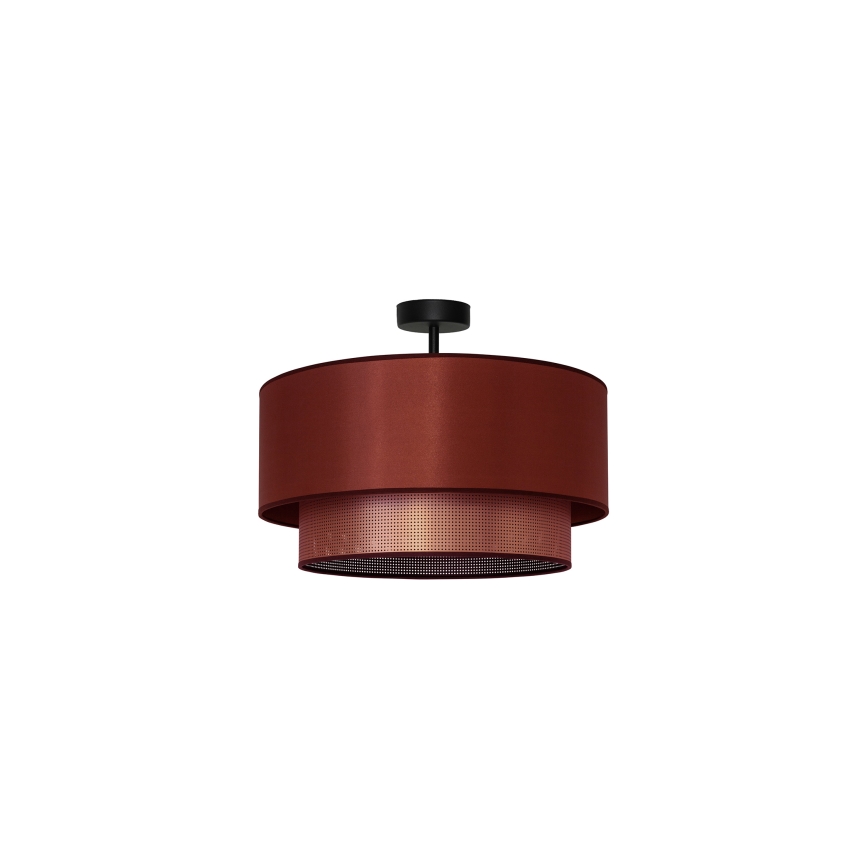 Duolla - Candeeiro integrado COPPER SHINY 1xE27/15W/230V cobre