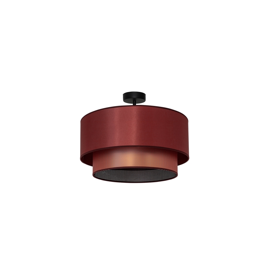 Duolla - Candeeiro integrado COPPER SHINY 1xE27/15W/230V cobre