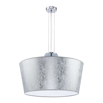 Duolla - Candelabro num fio OPERA 3xE14/40W/230V prata