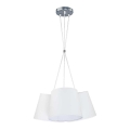 Duolla - Candelabro num fio ROSSA 3xE27/40W/230V branco