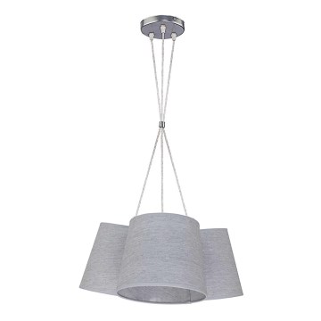 Duolla - Candelabro num fio ROSSA 3xE27/40W/230V escuro