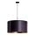 Duolla - Candelabro suspenso CANNES 1xE27/15W/230V diâmetro 45 cm preto/cobre