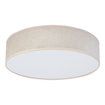 Duolla - Iluminação de teto LED CORTINA LED/26W/230V diâmetro 30 cm 4000K bege