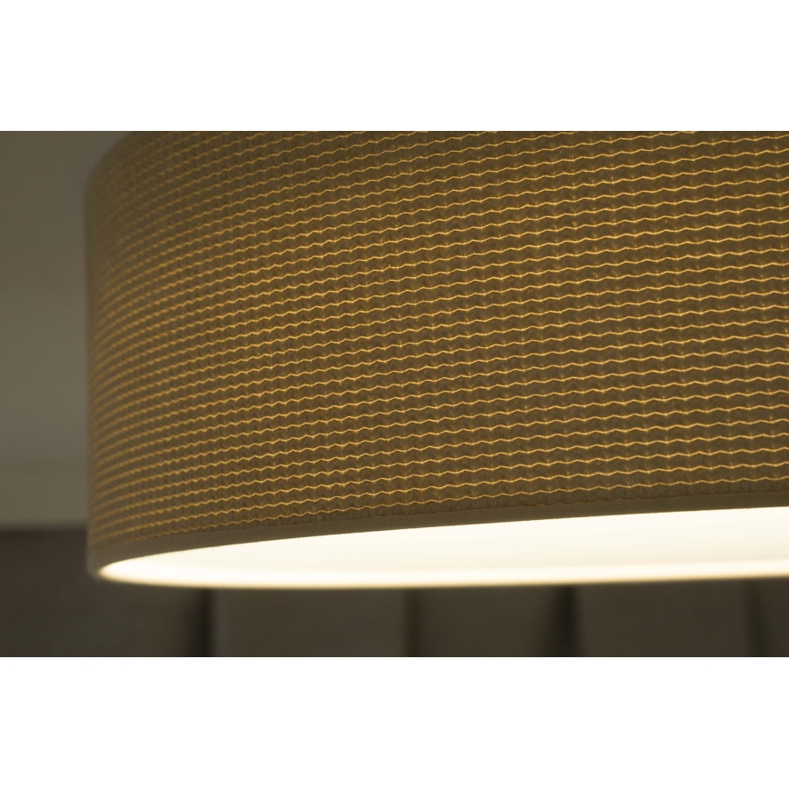 Duolla - Iluminação de teto LED CORTINA LED/26W/230V diâmetro 30 cm 4000K bege