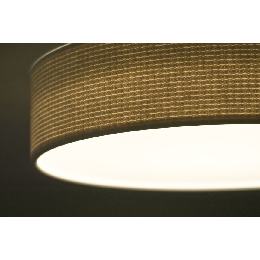 Duolla - Iluminação de teto LED CORTINA LED/26W/230V diâmetro 30 cm 4000K creme