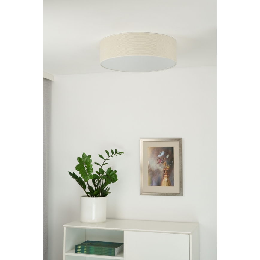 Duolla - Iluminação de teto LED CORTINA LED/26W/230V diâmetro 30 cm 4000K creme