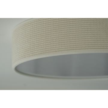 Duolla - Iluminação de teto LED CORTINA LED/26W/230V diâmetro 30 cm 4000K creme